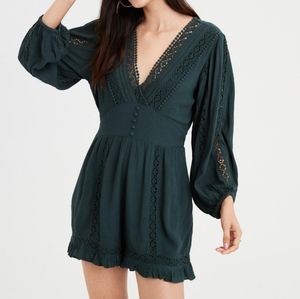 Long sleeve romper
